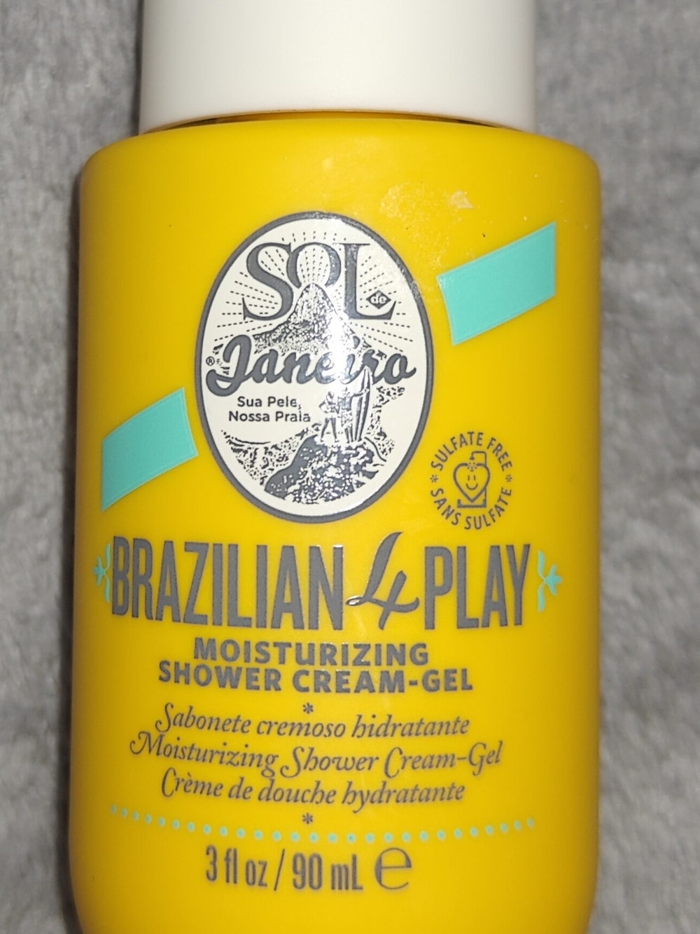 Sol de Janeiro Yellow Brazilian 4 Play Moisturizing Shower Cream-Gel